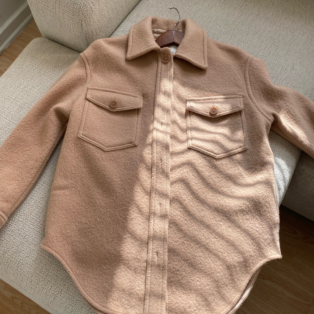Wilfred Tan Wool Jacket
